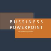 The Business Theme PowerPoint Presentations Template