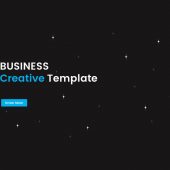 Dark Business Theme PowerPoint Presentation Template