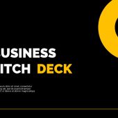 Business pitch deck