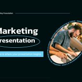 Marketing PowerPoint template