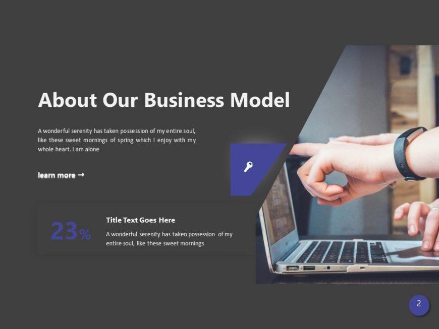 Business model PowerPoint template