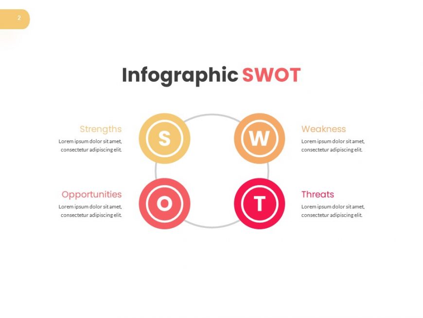 SWOT Infographic Light