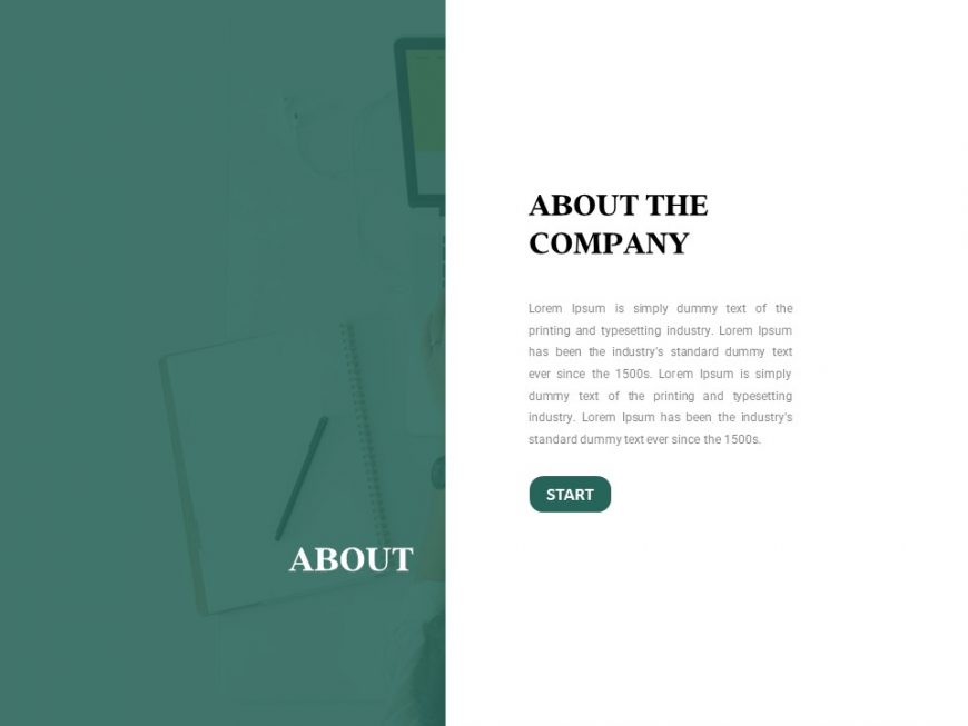 The Business Theme PowerPoint Presentation Template