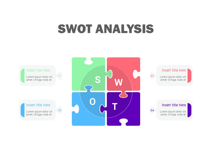 SWOT analysis PowerPoint template