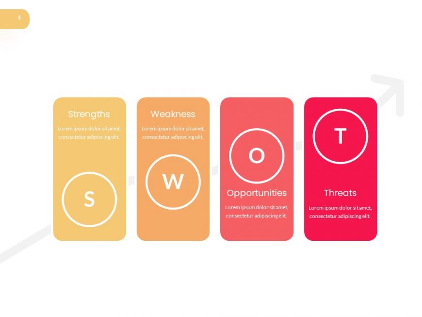 SWOT Infographic Light