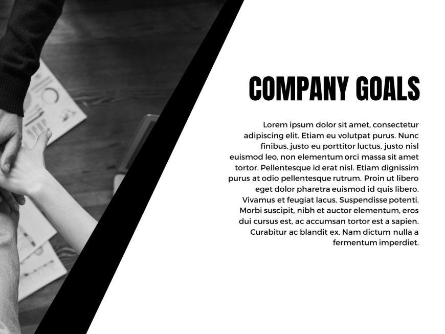 Company Profile Power Point Presentation Template