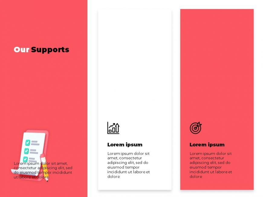 Business Annual Report PowerPoint Template no image