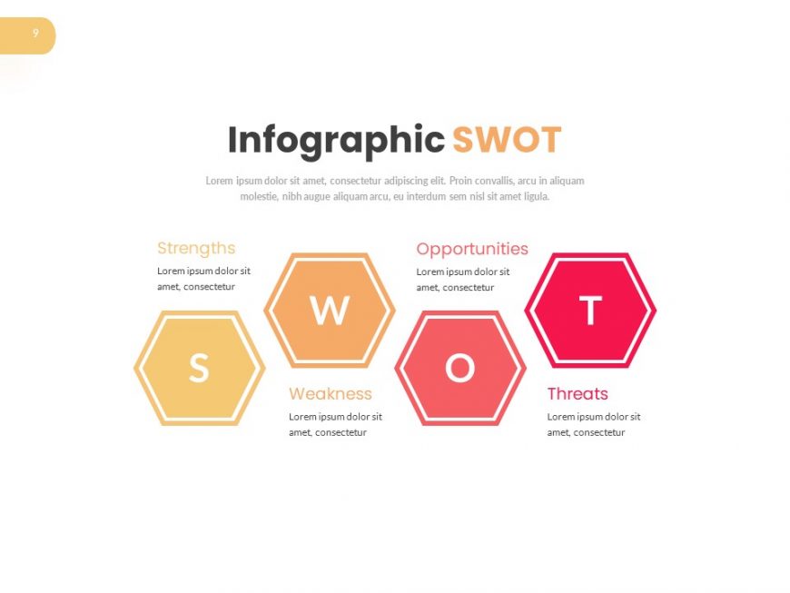 SWOT Infographic Light