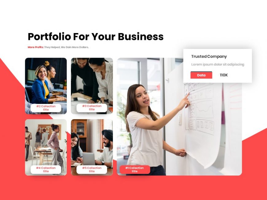 Business Red PowerPoint Template